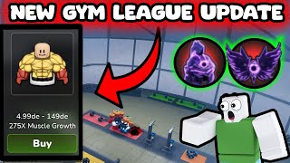 NEW CLAN REWARDS AND HERO GYM ON GYM LEAGUE ROBLOX [upl. by Drye607]