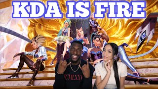 KDA  MORE ft Madison Beer GIDLE Lexie Liu Jaira Burns Seraphine Official Video REACTION [upl. by Joline164]