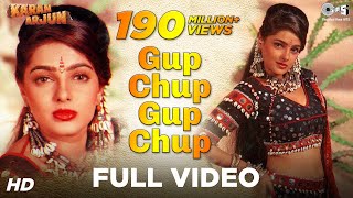 Gup Chup Gup Chup  Karan Arjun  Mamta Kulkarni  Alka Yagnik  Mujhko Ranaji Maaf Karna  90s [upl. by Rumpf]