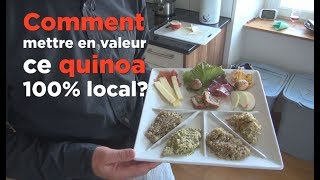 Comment mettre en valeur gustativement le quinoa dans lassiette [upl. by Nerrol227]