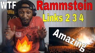 American Reacts to Rammstein  Links 2 3 4 Live [upl. by Nwahsyd489]