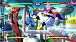 DBFZ 138 NEW VEGITO BLUE COMBOS [upl. by Llednew]