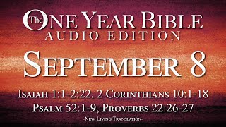 September 8  One Year Bible Audio Edition [upl. by Amadeus495]