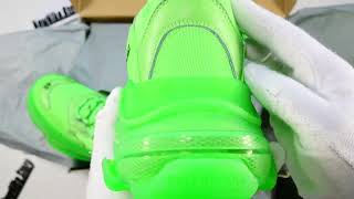 Balenciaga Triple S Trainer ‘Neon Green’ [upl. by Yrbua]