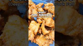 Crispy Pork Rebosado DeepFried Battered Pork Fat [upl. by Lihcox]