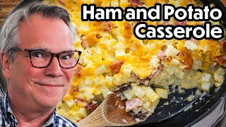 An AMAZING Leftover Ham and Potato Casserole recipe [upl. by Ozzie774]