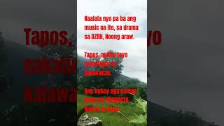 Buhay sa Probincya music drama radyo dzrh Mommy ko [upl. by Lyda]