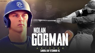 MLB Draft Pick Nolan Gorman [upl. by Laddy35]