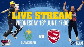 🔴 Glamorgan vs Kent Spitfires  Vitality Blast Live Stream [upl. by Ilellan298]