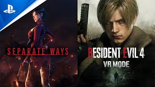 Resident Evil 4  DLC Reveal Trailer  PS5 PS4 amp PS VR2 Games [upl. by Chasse144]