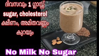 High Protein Breakfast Smoothie Recipe No Sugar No Milk Ragi Recipes [upl. by Jb]