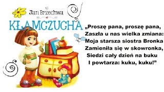 Kłamczucha 🎧 Jan Brzechwa 🎧 wiersze czytane dla dzieci 🎧 audiobook 🎧 bajki do słuchania [upl. by Iolande]