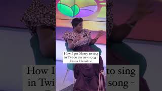 HOW MERCY CHINWO WAS TAUGHT THE TWI LANGUAGE FOR THE SONG THE DOING OF THE LORDmercychinwo [upl. by Shayne]