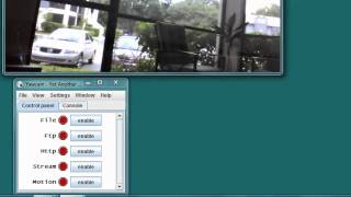 Turn a Webcam into a Motion Sensing Security Camera [upl. by Ahsiugal]