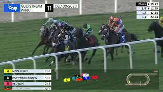 Gulfstream Park December 30 2023 Race 11 [upl. by Warenne]