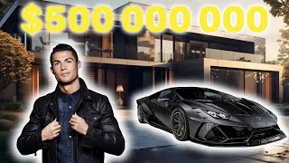 CRISTIANO RONALDO IS LIVING LIKE A KING😱 MUST WATCH ronaldo football [upl. by Hubie898]