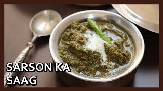 Sarson ka Saag Recipe  How to make Sarson ka Saag  Traditional Indian Recipe by Healthy Kadai [upl. by Ahsinor]