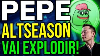 🚨URGENTE  SEMANA EXPLOSIVA PEPE COIN AGORA [upl. by Atiugram]