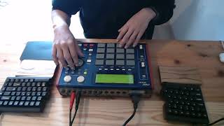 20241109 AKAI MPC 1000  beat makinglive [upl. by Bonnice]