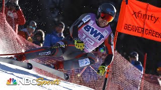 Kilde takes Beaver Creek double with downhill gold  NBC Sports [upl. by Akilam]