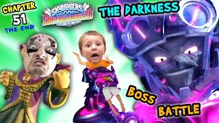 Kaos amp Chase Defeat THE DARKNESS Lets Play SKYLANDERS SUPERCHARGERS Chapter 51 FINAL BOSS BATTLE [upl. by Roderick]