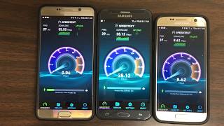 Speedtest  TMobile Postpaid vs Verizon Prepaid vs ATampT GoPhone [upl. by Celine]