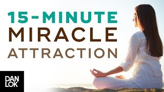 Guided Meditation on Gratitude  15MinuteMiracle Exercise  Attract Abundance amp Miracles [upl. by Ydisahc60]