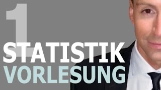 Vorlesung zu Statistik 1 Video [upl. by Elehcin746]