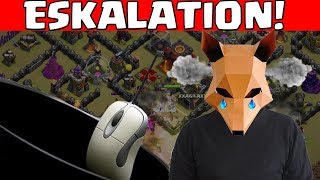 Ich ESKALIERE und zerstöre meine MAUS D  Clash of Clans  Lets Play CoC [upl. by Warthman177]