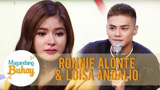 Loisa gets tearyeyed because of Ronnie  Magandang Buhay [upl. by Aurelio]