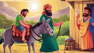 The Good Samaritan  Sunday School Song for Kids  SunshineKidsBibleStoriesGood Samaritan song [upl. by Ynattirb254]