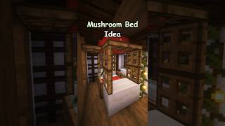 How to build a Mushroom Bed in Minecraft Tutorial minecraft [upl. by Seem]