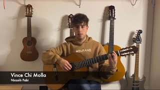 Vince Chi Molla  Niccolò Fabi  Fingerstyle Guitar Cover [upl. by Ahsaya408]