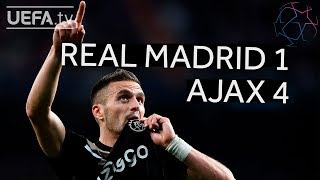 REAL MADRID 14 AJAX UCL HIGHLIGHTS [upl. by Amorete]