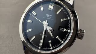 IWC Ingenieur Automatic IW357002 IWC Watch Review [upl. by Ecirb829]