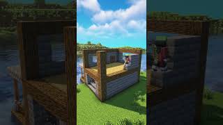 Minecraft Ultimate Fishermans House🏠 shorts [upl. by Odoric780]