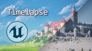 Recreate Königsberg Castle in Unreal Engine  Timelapse [upl. by Anaehs541]