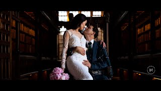 Bodleian Library Wedding Video  Oxford Wedding Videographer  Bodleian Library Wedding Film [upl. by Ingeberg622]