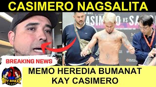 Casimero May Reaction Matapos Mag Overweight  Memo Heredia May Banat Kay Casimero [upl. by Helaine]