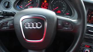 audi a6 c6 как включить дневной свет [upl. by Kenwood]