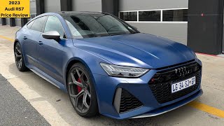 2023 Audi RS7 Price Review  Cost Of Ownership  Performance  Exhaust  Audi Driving Experience [upl. by Tezile]