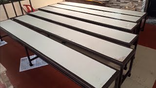 Bench making Metal furnishing using MDF Board [upl. by Charters]