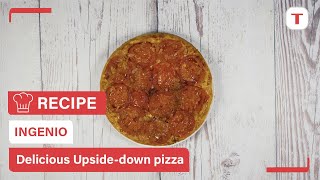 Tefal Ingenio  Recipe Upsidedown pizza [upl. by Eedna632]