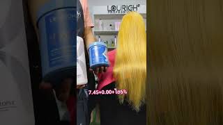 Hair transformation with LOURICH Professional series products [upl. by Sined]