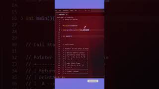 C Pass Array to Function pt1 ytshorts shortvideos viral programming coding shortsviral [upl. by Leahkim]