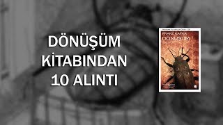 DÖNÜŞÜM  FRANZ KAFKA  kitaptan alıntılar 4 [upl. by Ibba]