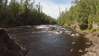 Little Thompson Rapids Petawawa River Algonquin Park [upl. by Evad475]