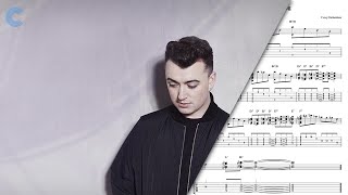 Bass  Stay With Me  Sam Smith  Sheet Music Chords amp Vocals [upl. by Alver518]