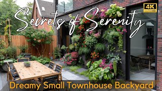 Best 2024 Inspiration Dreamy Small Townhouse Backyard Ideas for Your Ultimate Outdoor Space [upl. by Tenn]