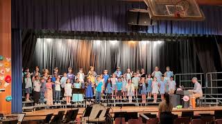 The Cranbury School 2024 Third Grade sings quotUnder The Seaquot [upl. by Alick]